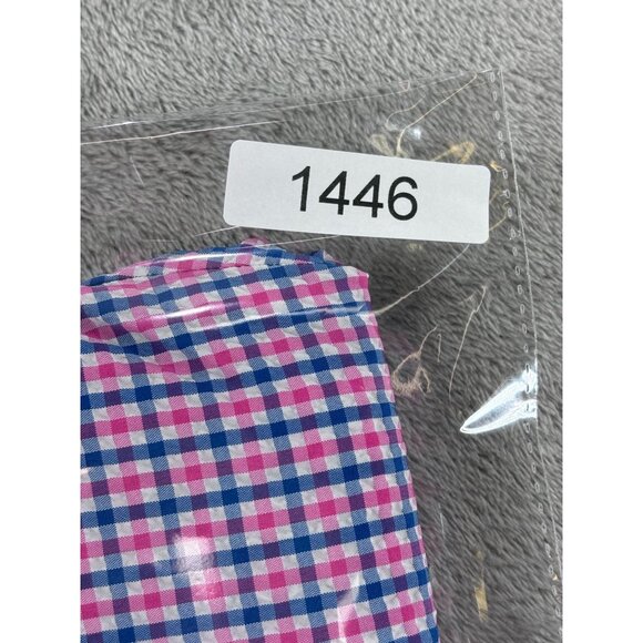 Peter Millar Crown Sport Mens Checkered Shorts Size 38 Chino - Picture 8 of 8